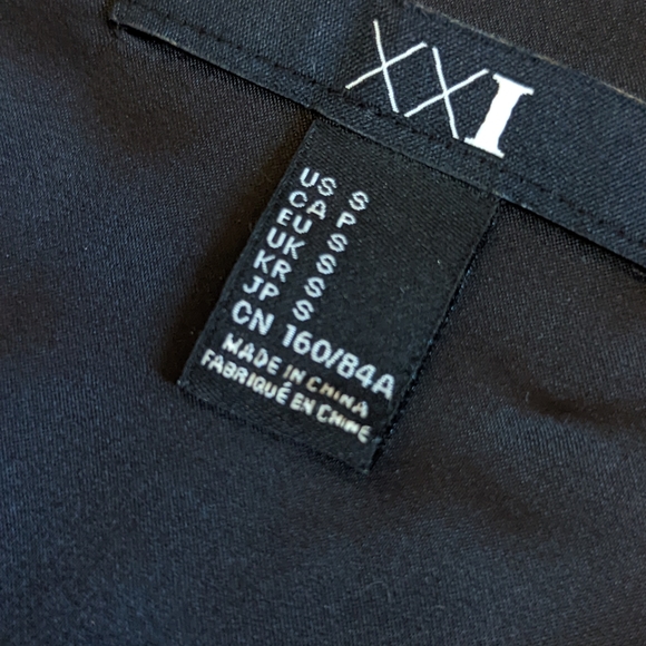 Forever 21 XXI Side Zip Scoop Neck Dress Size S Cocktail Holiday Party - Picture 10 of 11